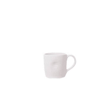 Pinch Mug In White (set Of 4)