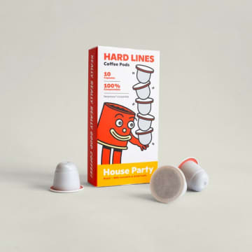 House Party Coffee Pods Hard Lines Coffee