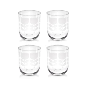 Set Of 4 Formal Water Glasses