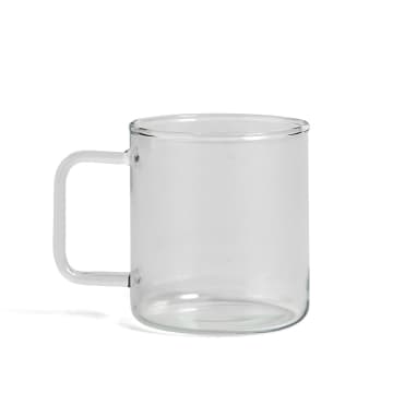 Glass Coffee Mug 400ml Clear