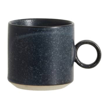 Dark Blue Grain Mug