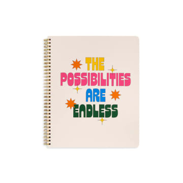 The Possibilities Are Endless Large Notebook