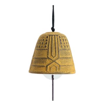 Nippon Kodo • Small Yellow Cast Iron Bell