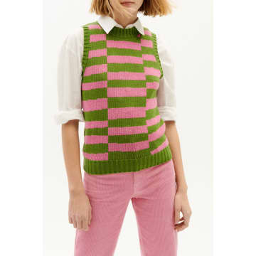 Tipsy Parrot Green Mut Knitted Vest
