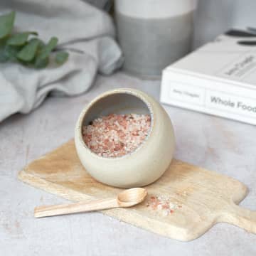 Handmade Ceramic Salt Pig