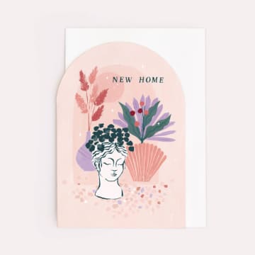 Dried Flowers New Home Card | Housewarming Card | New House