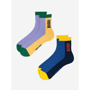Color Block Short Socks Pack