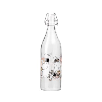 Moomin Glass Bottle - The Beach