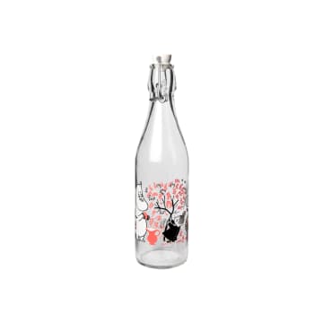 Moomin Glass Bottle - Berries