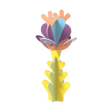 Flower Sculpture Kit - Yellow Stem