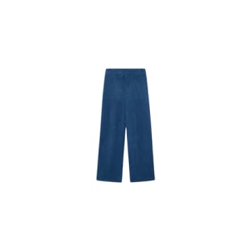 Blue Wide Leg Trousers From