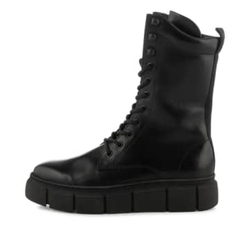 Tove Lace Up Boots - Black