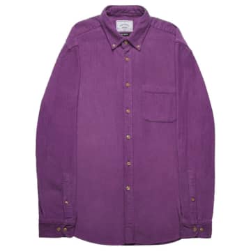 Lobo Purple Corduroy Shirt