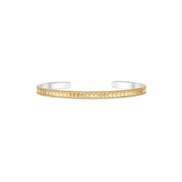 Gold Classic 0200 Stacking Cuff Bracelet 