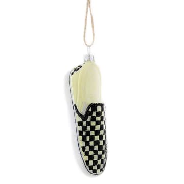 Chequered Shoe - Bauble