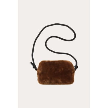 Brown Pernille Fur Bag