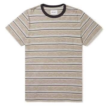Heritage Stripe T-Shirt Pilzstreifen