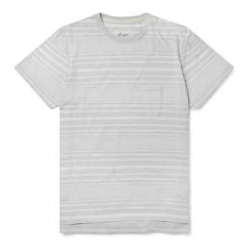 T-Shirt Archive Streifen Weiß Lila