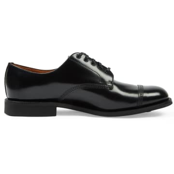 Sanders Military Style Leather Derby Shoes Black | ModeSens
