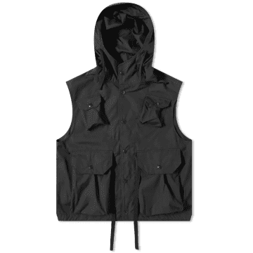 Engineered Garments Field Vest Black | ModeSens