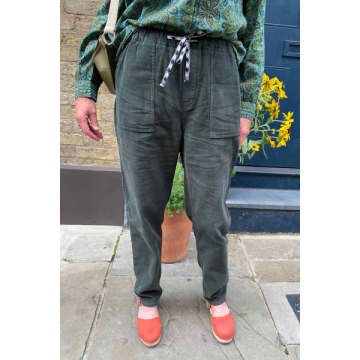 Green Cord Trousers