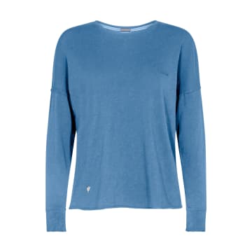 Mos Mosh Mmglory O-long Sleeve Tee /quiet Harbour In Blue | ModeSens