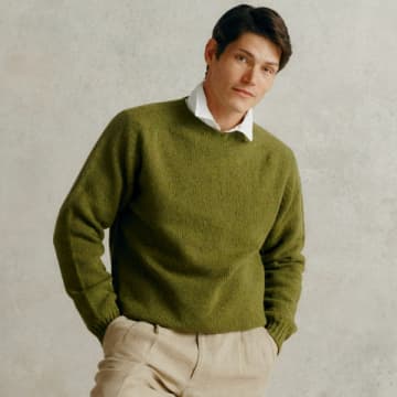 Harley Of Scotland Men's Flecked Jumper | ModeSens