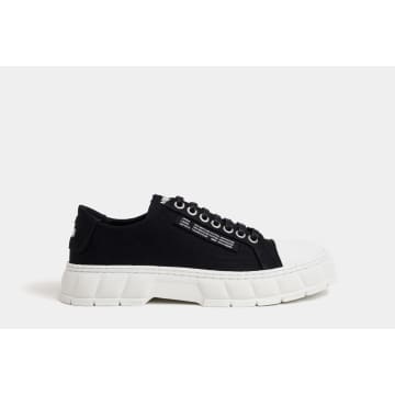 Viron 1968 Black Recycled Canvas Toe-cap Low | ModeSens
