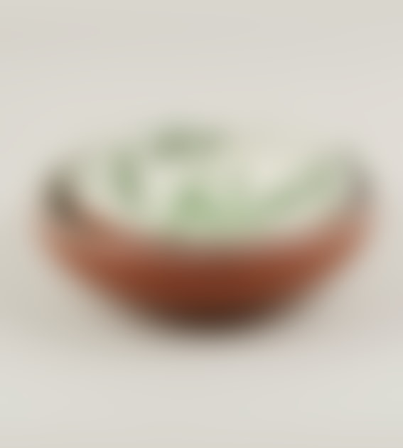 Medium Terracotta Splatter Ware Bowl