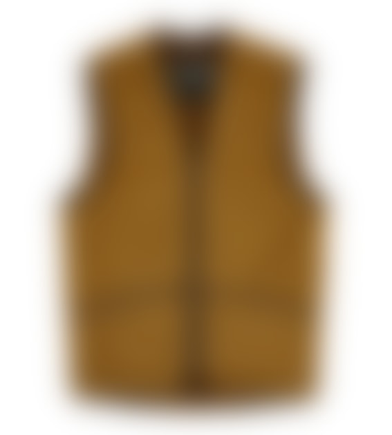 Barbour Warm Pile Waistcoat Zip-in Liner Brown