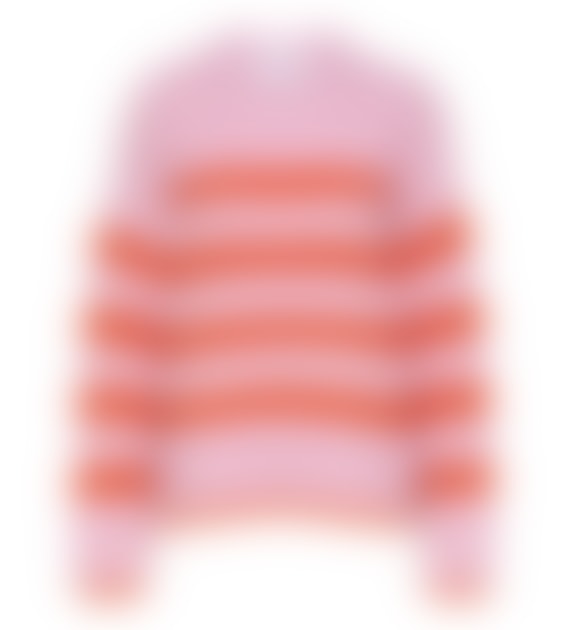 Bloomie Striped Knit Jumper - Lilac/orangeade