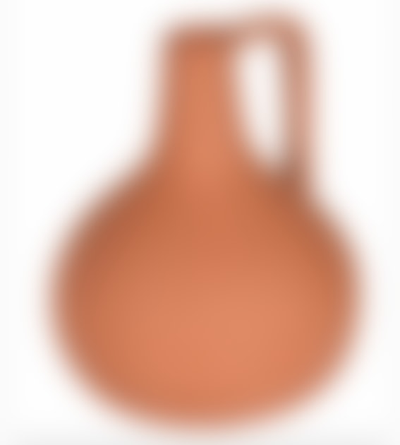 Terracotta Vase with Handle