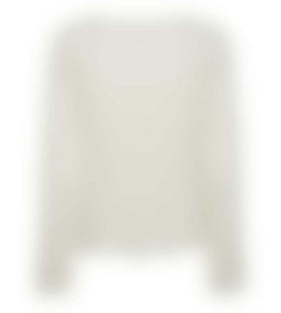 Lomia Knit Cardigan Star White
