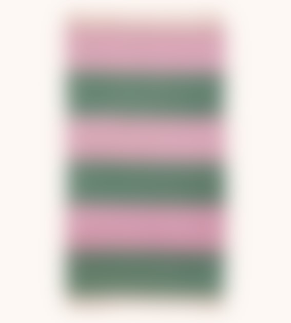 Green And Pink Cotton Runner