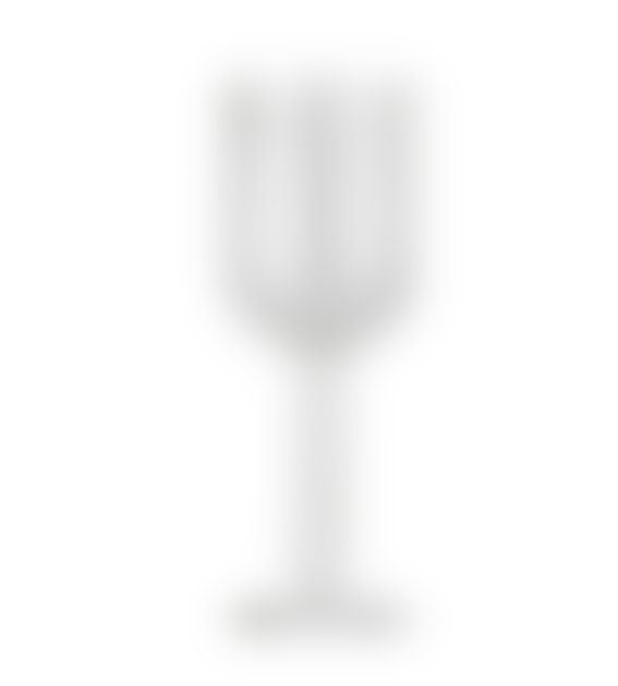 Santosa Grooved Wine Glass - Clear - Set Of 2