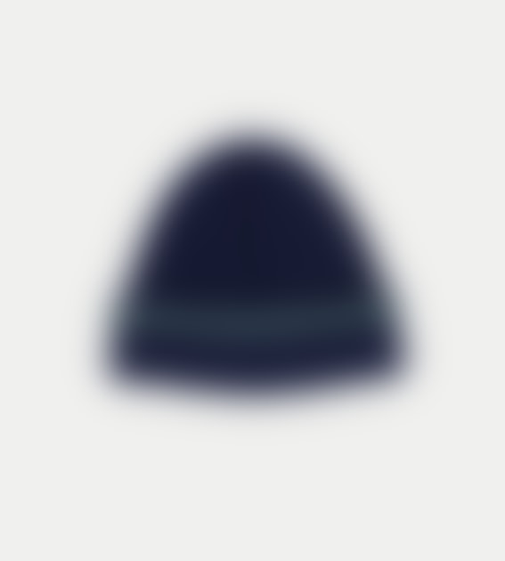 Navy Bald Knight Beanie