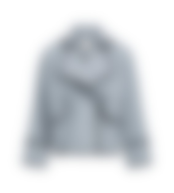 Object Short Jacket In Grey Melange