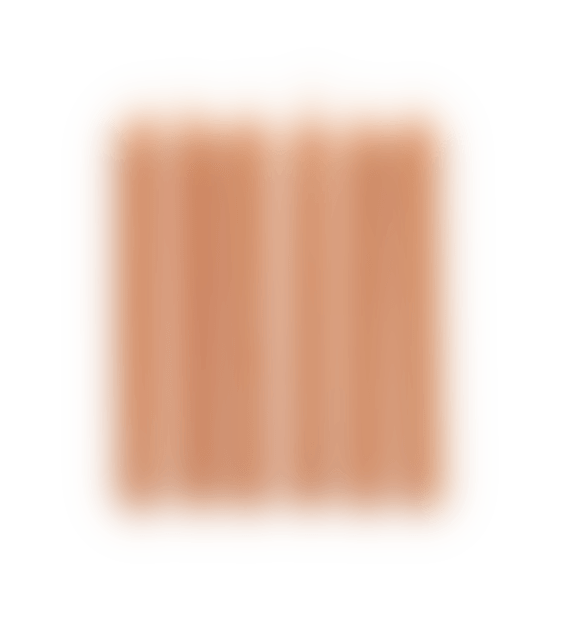 Box of 6 Dinner Candles - Terracotta