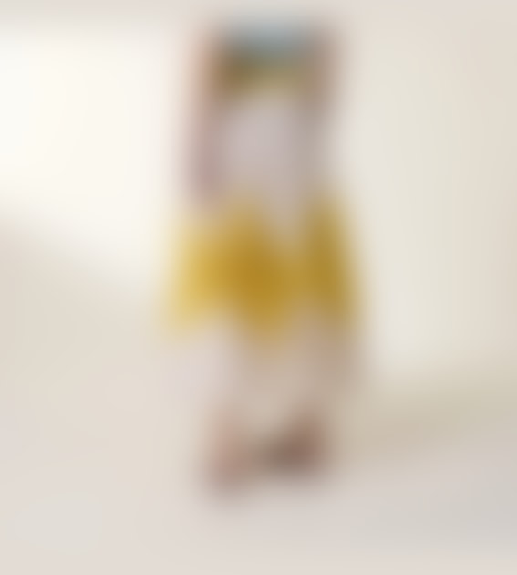 Juize Mustard Long Skirt