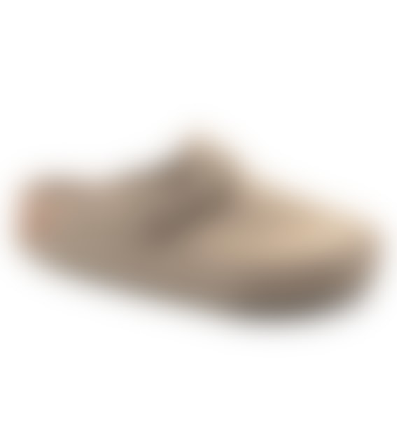 Boston Soft Footbed Suede Leather Clog - Faded Khaki