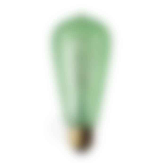 Smithery Led Edison Curved Double Loop Filament Bulb E 27 5 Watt Emerald