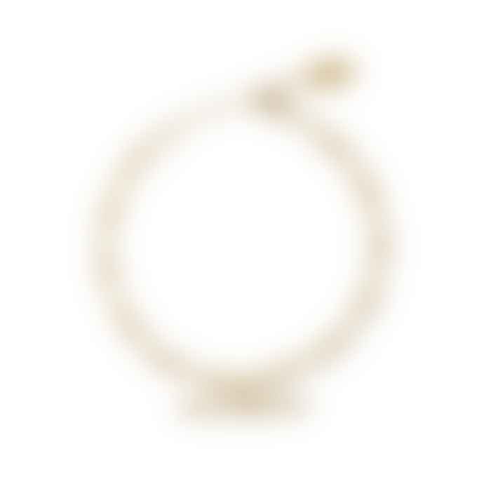 Orelia Gold Plated Watch Link Chain T Bar Bracelet
