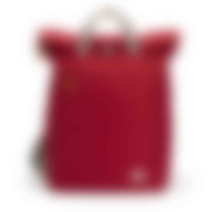 ROKA Medium Volcanic Red Sustainable Finchley Backpack
