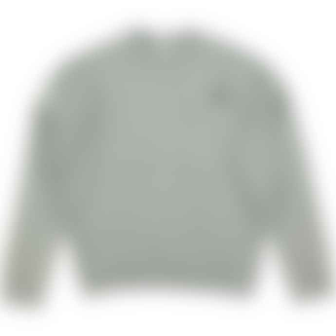 Lois Jeans Fitz Embro Label Crew Neck Sweatshirt Vigore Grey