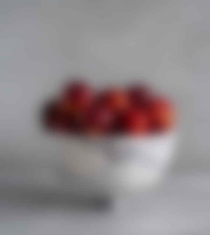 Kiwano Concept Lilac Marble Fruit Bowl