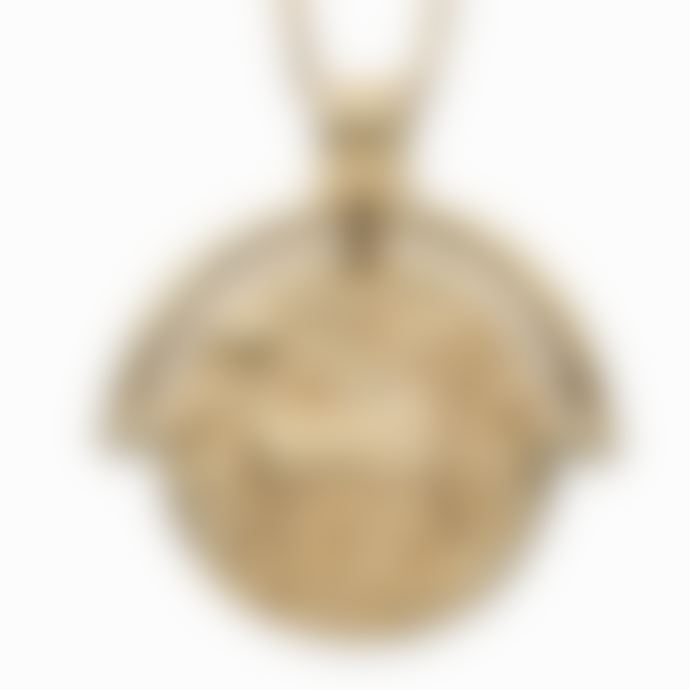Nordic Muse 18k Gold Plated Zodiac Aries Necklace