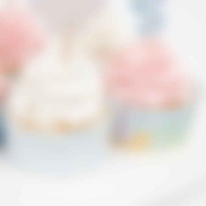 Meri Meri Set of 24 Toppers Mermaid Cupcake Kit 