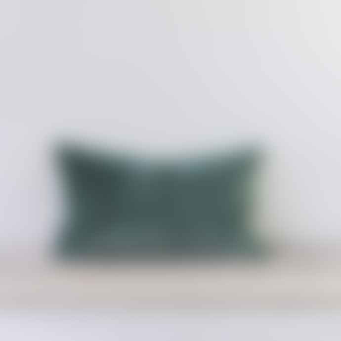 Also Home Misi Sea Green Velvet Cushion