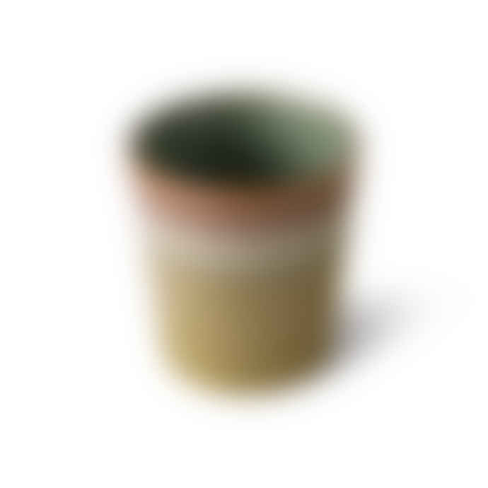 HKliving 70s Ceramics: Coffee Mug, Peat