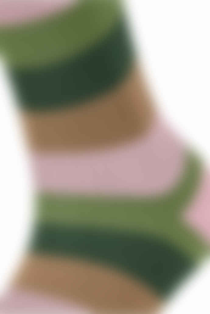 Falke Blocky Stripe Socks - Parfait